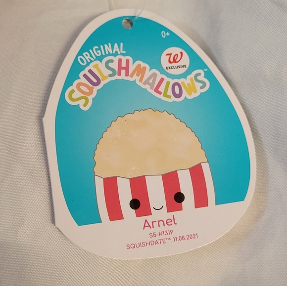 Squishmallows Arnel The Popcorn Plush - 7.5 Inch Soft Stuffed Animal Toy - View #12